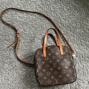Louis Vuitton spontini square monogram crossbody bag
